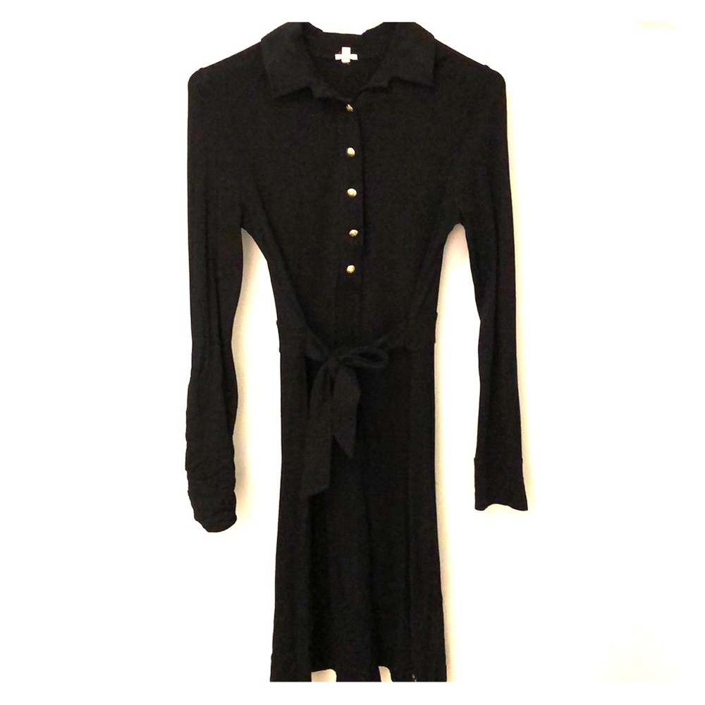 Black jcrew dress